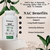 PRISTINE'S N-Acetyl L-Cysteine (NAC) Immunity, Lung, & Liver Support Supplement Capsules - 600MG 60 Day Supply - Potent Antioxidant - Vegan, Gluten Free, Non GMO