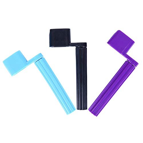 GOSONO Multifunctional Guitar String Winder Bridge Pin Puller Remover Electric Drill Automatic Hexagonal Bit Luthier Tool (3PCS String Winder-colorful)