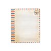 60 Pack Airmail Paper and Envelopes Set -Airmail Writing Paper and Envelopes- Blue Airmail Paper and Airmail Envelopes for Invitations, Love Letters, Letters to Troops, Christmas Letter- 8.5 x 11 inch