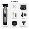 Cocco Veloce Pro Trimmer, Digital Gap Ambassador DLC Blade Edger, High-Torque Brushless BLDC Motor, Cordless, All-Metal Design, Lithium-Ion Battery, Charging Base Included, Matte Grey