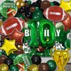 Football Balloons Set Football Birthday Party Decorations Football Touchdown Sports Theme Birthday Party Decoration, Tailgate Game Day Football Theme Supplies Birthday Party Decorations