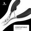Lebrüke® Podiatrist Toenail Clippers - Nail Nipper for Seniors - for Thick & Ingrown Toe Nails - with Extra Sharp Blade