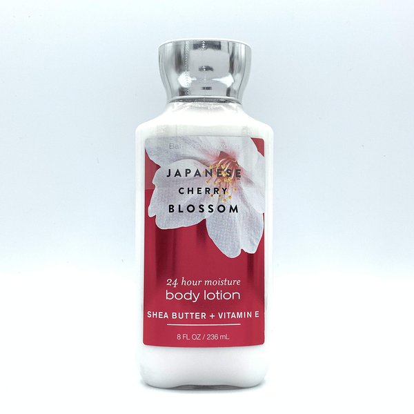 Bath and Body Works Japanese Cherry Blossom Body Lotions Set of 3 X 8 Fl Oz Bottles