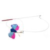 Cat Toy Teaser Wand - Butterfly Katfly Teaser and Teaser Wand - Blue