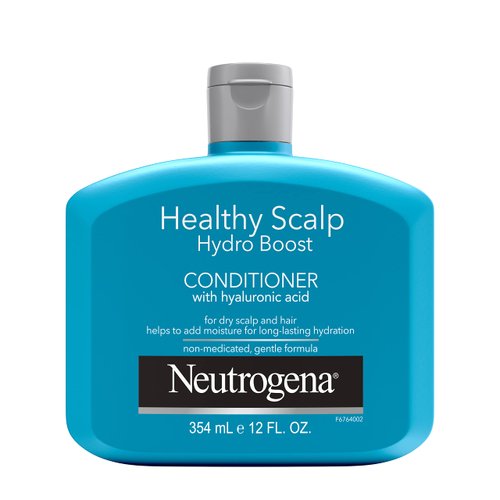 Neutrogena Moisturizing Healthy Scalp Hydro Boost Conditioner for Dry Hair and Scalp, with Hydrating Hyaluronic Acid, pH-Balanced, Paraben & Phthalate-Free, Color-Safe, 12 fl oz