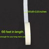 NswfDzk Makeup Tape, 66ft Long, Invisible, Face Lifting, Breathable, Multi-use, for Eye Shadow, Eyeliner, 100 Pieces