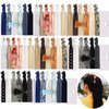48 Pieces Ribbon Hair Ties with Tassel No Crease Elastic Ponytail Holder Elastic Knotted Hair Bands for Women Girls Hair Accessories
