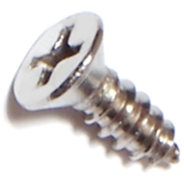 Hard-to-Find Fastener 014973194703 Phillips Flat Sheet Metal Screws, 8 x 1/2-Inch, 100-Piece