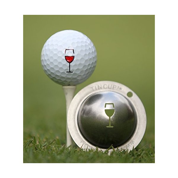 Tin Cup Napa Valley Golf Ball Marking Stencil, Steel