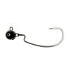 MESU Fishing Wobble Head FTB (4-Pack), Black, 3/8-Ounce