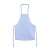 Jennice House Kids Aprons, Children's Artists Aprons Pure Cotton Gingham Aprons with Pocket and Adjustable Neck Strap, Painting Apron, Baby Chef Apron Party Aprons (Blue, S)