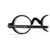 Calabria R314/R501S Vintage Retro Metal Reading Glasses +3.25 Black for Men & Women Designer Professor Round One Power Readers