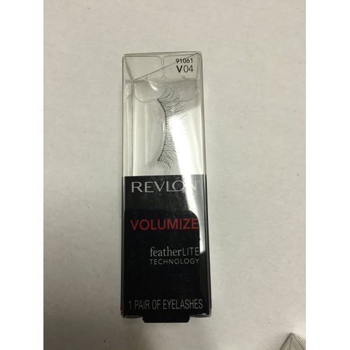 Revlon Volumize False Eyelashes, V04, 1 pr