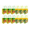 Tiny Mills Woodland Animals Forest Creatures Critters Party Favor Bags Treat Bags with Handles, Candy Bags for Birthday Party Bags Party Supplies,12 Pack