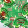 82Pcs Football Party Decorations - Including Football Plates and Napkins, Football Tablelcoth for Kids Fans Tailgate Gameday Football Party Supplies, Serve 20