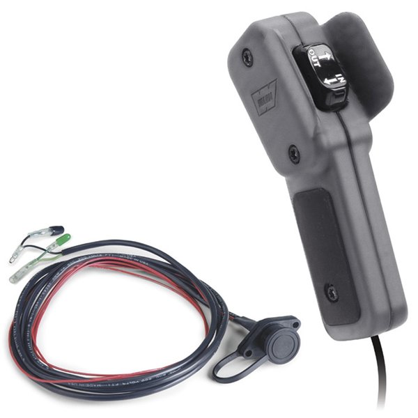 WARN 64259 Winch Accessory: ATV Hand Held Remote Controller Remote Control Upgrade Kit , GREY