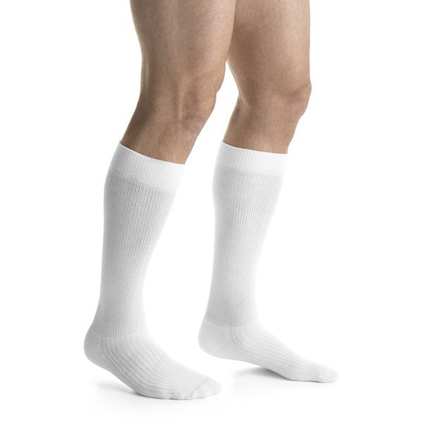 BSN Medical 110479 JOBST Compression Sock with Closed Toe, Knee High, Small, 15-20 mmHg, Cool White