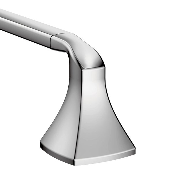 Moen YB5124CH Voss 24-Inch Bathroom -Towel Bar, Chrome