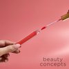 Beauty Concepts 5-Piece Matte Liquid Lipstick Set - Vivid Reds and Pinks, Long-Lasting Formula (2ml each), Red