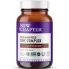 New Chapter Zinc Supplement, Fermented Zinc Complex, ONE Daily for Immune Support + Skin Health, Mineral-Balancing Formula Rich in Copper, Easy to Swallow & Digest, 60 Count (2 Month Supply)
