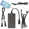 Dual Motor Power Supply Kit - Universally Compatible Power Supply for Electric Reclining Furniture - with Y Splitter Extension Cord & 2-Pin Connector - 29V 2A Adapter for Loveseats, Chairs and Sofas