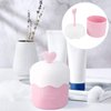 DOITOOL Face Wash Foam Maker Facial Cleanser Foam Cup Whip Bubble Maker Foam Whip Maker Facial Skin Cleansing Care for Home Travel Pink