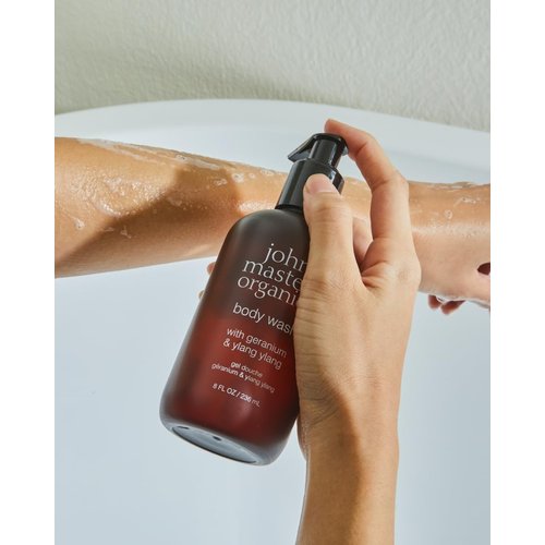 John Masters Organics Body Wash with Geranium & Ylang Ylang