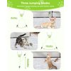 Bolpetizo Cat Toys, Hanging Automatic Interactive Cat Toy, Colorful Bouncing Mice, Extra Long Elastic Rope, Motion Activated Rechargeable Cat Feathers Toys, Interactive Cat Toys for Indoor Cats/Kitten