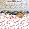 Baseball Party Decorations - 81Pcs Baseball Plates and Napkins Sets, Baseball Tablecloth for Sports Fans Kid Adult Baseball Birthday Party Supplies, Serve 20