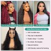 Ferzzon 30 Inch Deep Wave Lace Front Wigs Human Hair 13x4 HD Deep Wave Lace Front Wigs for Women Glueless Transparent Lace Frontal Human Hair Wigs