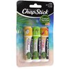 Chapstick Tropical Paradise Collection Lip Care Size .15 Ounce, 3 Sticks