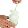 Beautyflier 2 Pieces Facial Cleanser Foam Cup Whip Bubble Maker Facial Skin Cleansing Care, Facial Cleanser Foamer Cup Foam Maker (Small, Green+Pink)