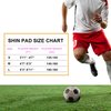 Soccer Shin Guards for Youth Kids, Shin Guards for Boys and Girls Protective Soccer Equipment with Ankle Adjustable Straps