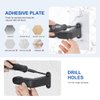 LANMU Wall Mount Holder Compatible with Shark IX141 IZ562H IZ682H IZ361H IZ462H IZ163H IZ363HT IZ483H Pet Cordless Stick Vacuum, Ultracyclone CH951 and Dyson V10 V11 V12 V15 Outsize Vacuum