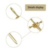 LELEVTXP 2 Pcs Girls Chopsticks Vintage Hair Sticks Hairpins Vintage Hair Accessories for Women Girls Long Hair (Golden)