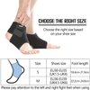 EULANT Kids Ankle Brace 1 Pair, Children Ankle Support, Ankle Compression Sleeve for Foot & Ankle Swelling, Achilles Tendon, Joint Pain, Injury Recovery, Black S