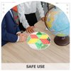 Chinese Checkers Glass Beads, Chinese Checkers Halma Board Game Set, Chinese Draughts Plastic Hexagonal Board Game for Kids Students Children(Diameter 28CM)