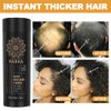Natural Hair Building Fibers Made of 100% Natural Completely Conceals Hair Loss in 15 Sec, Dark Brown - 1.94 Ounce