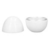 Hard Boiled Egg Cooker 4 Eggs Capacity Compact Design ABS Material Egg Shape Microwave Function Egg Boiler Easy to Use