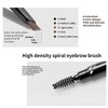 BLUE LOVE Microblading Eyebrow Pencil with Spoolie Brush, Long-Lasting Eyebrow Pen for Eyebrow Makeup, Drawing Eye Brow Pen Natural Daily Look for Women with a Replace (04 Gray)