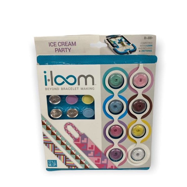 Style Me Up! i-Loom - Ice Cream Party! Kids Art Crafts