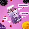 NEW AGE Immune System Support Gummies - Sambucus Black Elderberry Gummies with Vitamin C and Zinc (Immune Support 120 Gummies)