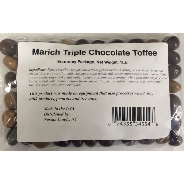 Marich Toffee Triple Choc Economy Box 1lb
