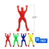 ArtCreativity Sticky Wall Climbers, 24PCS Mountain Climber Figures, Stretchy Sticky Toys for Kids, Anxiety Relief Toys, Party Favors for Kids, Great Gift Idea for Boys and Girls