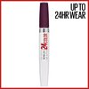Maybelline SuperStay 24, 2-Step Liquid Lipstick, Extreme Aubergine