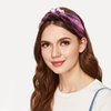 Headband for Women | Summer Fashion Headbands for Women | Knotted Design | Elegant Look for Parties | Elastic Bottom - Perfect for Daily Use | Headbands for Women | For Trendy Women (Electric Purple)