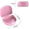 Retainer Case, Aligner Case, Orthodontic Retainer Case, Retainer Mouth Guards Travel Case - Pink.