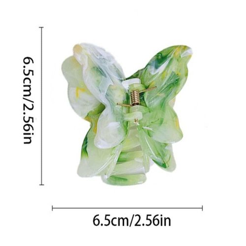 zaoalife Butterfly Hair Claw Clips Beautiful Floral Butterfly Girls Hair Claw Clips Jaw Clips Cute Hair Accessories for Women Girls Thick Thin Hair