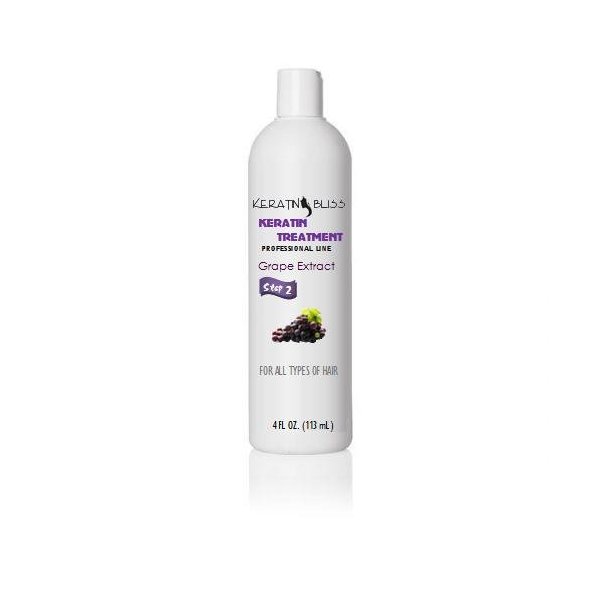 Brazilian Keratin Treatment By KB Cosmetics 4 Oz Grape