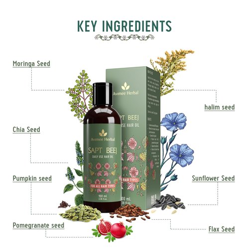 Avimee Herbal Sakshi Hair Shampoo - Purifying Cleansing Formula with Aloe Vera, Apple Cider Vinegar, Rice Protein, and Tea Tree Oil - 200 mL - SLES-Free